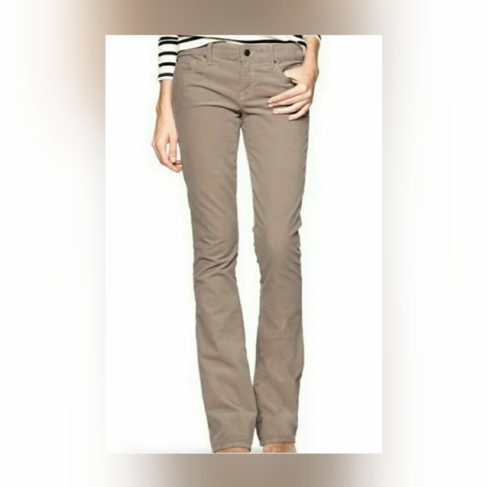 Gap 1969 Real Straight Cords Grey